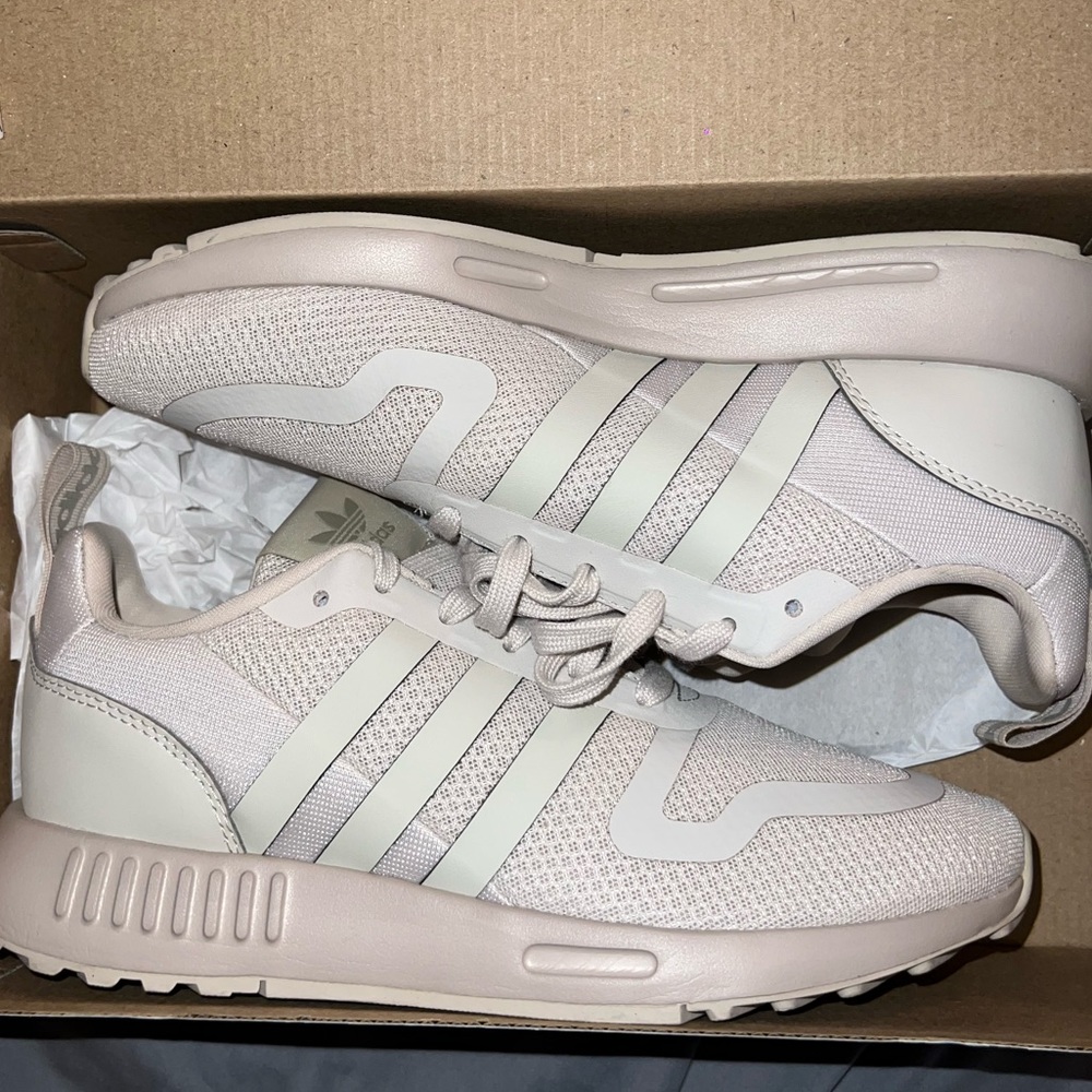 Tan Colored Adidas (Lightly worn).